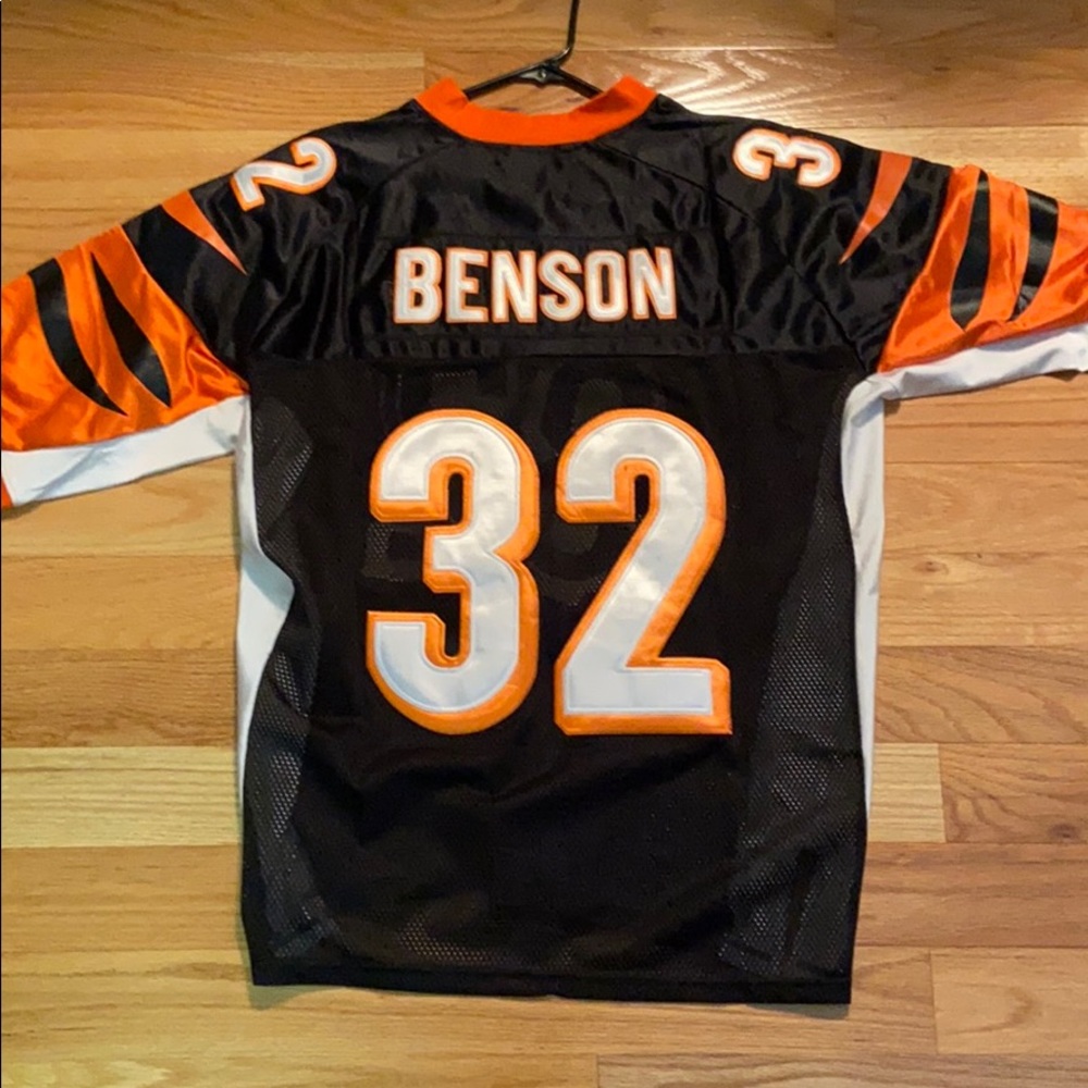 Cincinnati bengals cedric benson jersey size 50